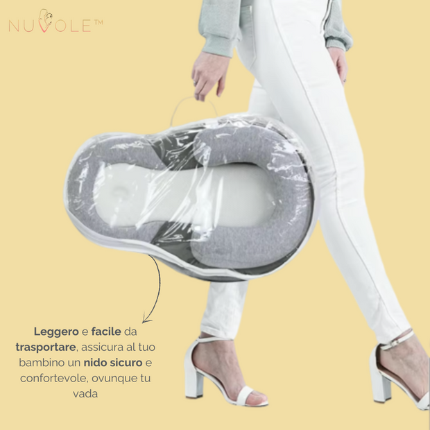 Nuvole™ - Il materassino ergonomico per il miglior sonno del tuo bambino